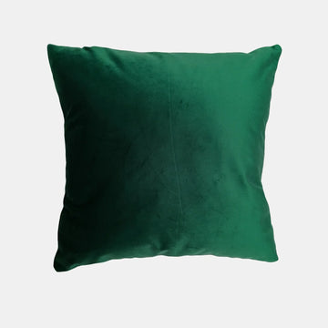 Fata de Perna Decorativa , Husa din Catifea fara Umplutura  45x45 cm Verde